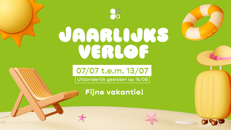 Jaarlijks verlof!